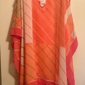 Lanez Bryant cold shoulder blouse